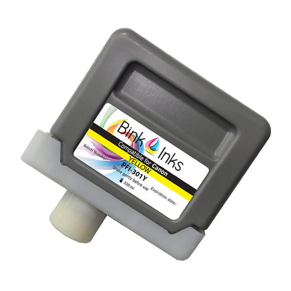 Replacement Cartridge for Canon Yellow PFI-301Y