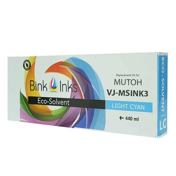 Bink Inks® Compatible Cartridge for Mutoh Eco-Solvent VJ-MSINK3 440 ml